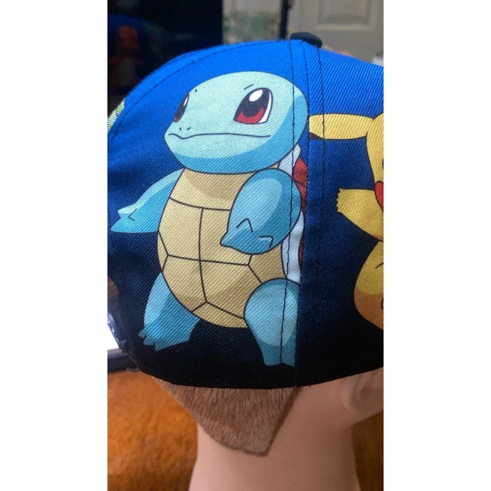 Pokemon company Youth OSFM Snapback Flatbill Hat Pikachu